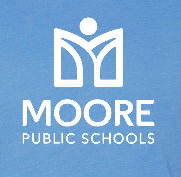 Moore Public Schools "Logo" BellaCanvas Sponge Fleece Hoodie