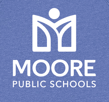 Moore Public Schools "Logo" BellaCanvas Sponge Fleece Crewneck