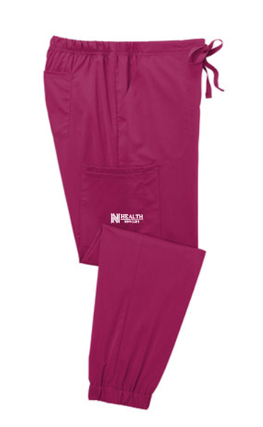 NPS Health Services "Logo" Design Women's Jogger Pant (wine)