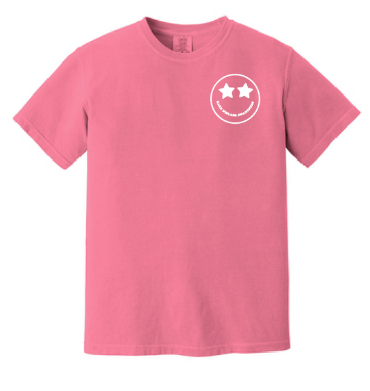 Joy for Georgia "Advocacy" Design Short Sleeve T-shirt (adult)(crunchberry)