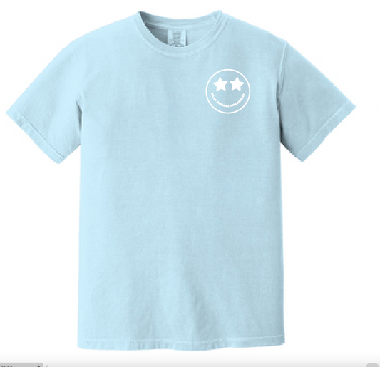 Joy for Georgia "Advocacy" Design Short Sleeve T-shirt (adult)(chambray)