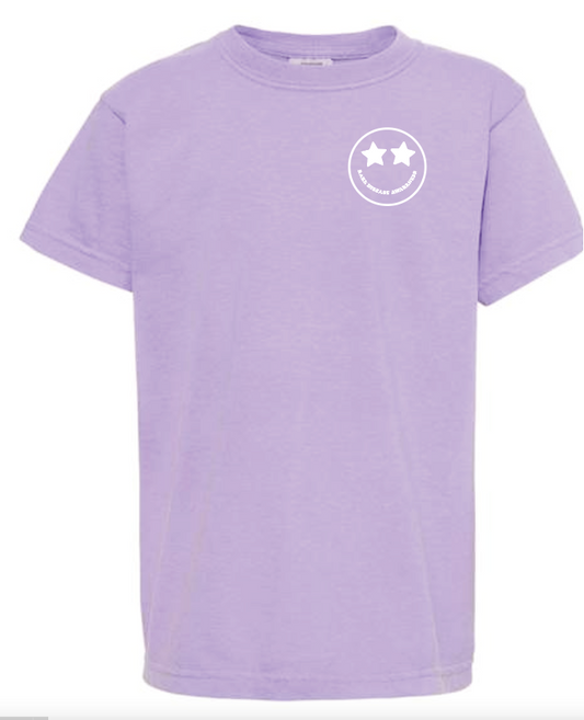 Joy for Georgia "Advocacy" Design Short Sleeve T-shirt (adult)(orchid)