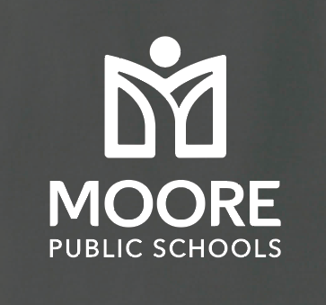 Moore Public Schools "Logo" Comfort Colors: MPS Secondary Palette Crewneck Sweatshirt (pepper)