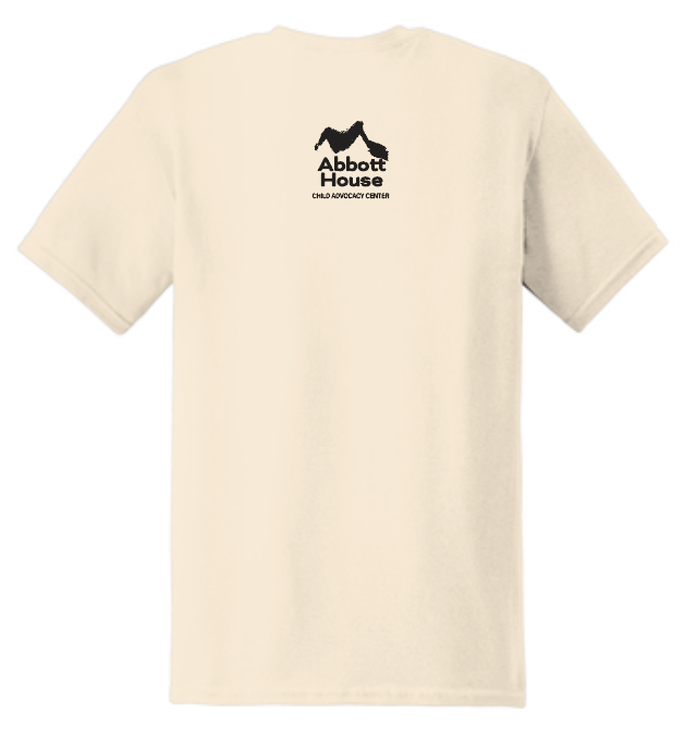 Abbott House "Dog" Design Short Sleeve T-shirt (natural)
