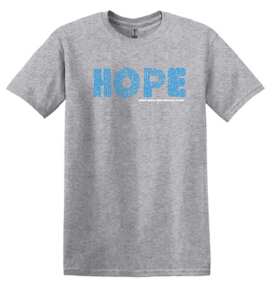 Abbott House "Hope" Design Short Sleeve T-shirt (heather)