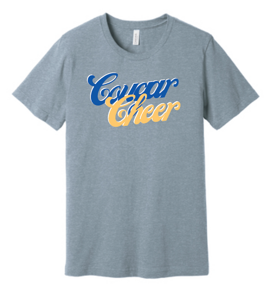 Irving Cheer "Script Stack" Design S/S T-shirt