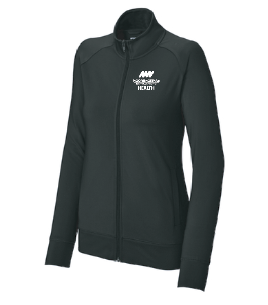 MNTC Health "Logo" Design Stretch Full Zip Jacket~Ladies