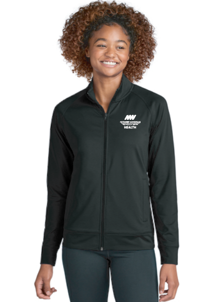 MNTC Health "Logo" Design Stretch Full Zip Jacket~Ladies