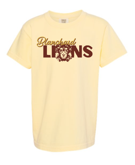 Blanchard Education Foundation Comfort Colors S/S T-Shirt (butter)