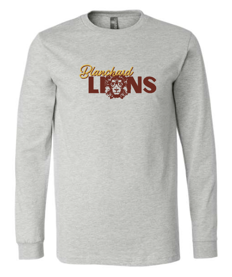 Blanchard Education Foundation BellaCanvas L/S T-Shirt (heather)
