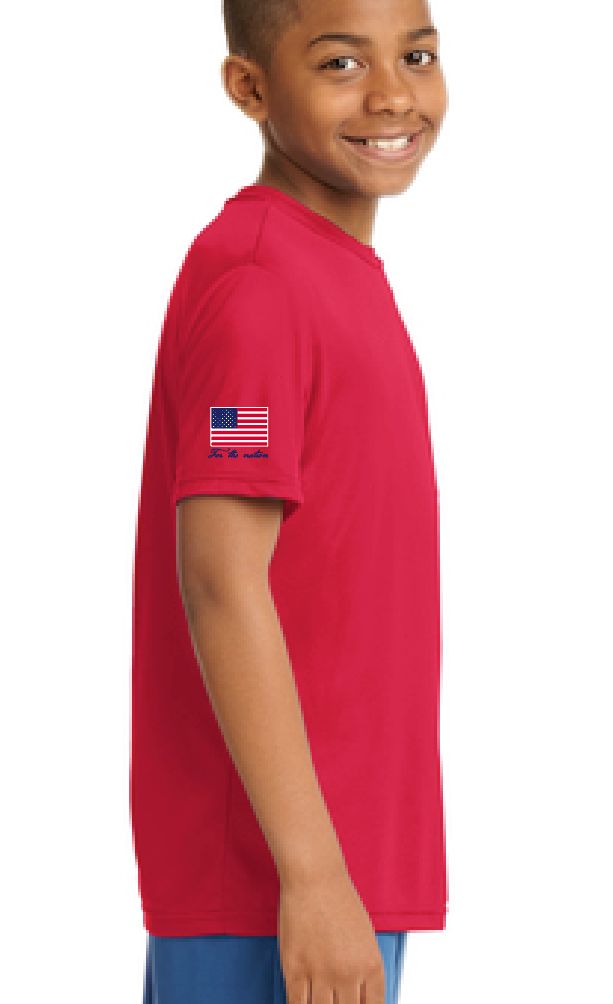 Troop 233 "Highway to Eagle" Design S/S Moisture Wicking T-shirt