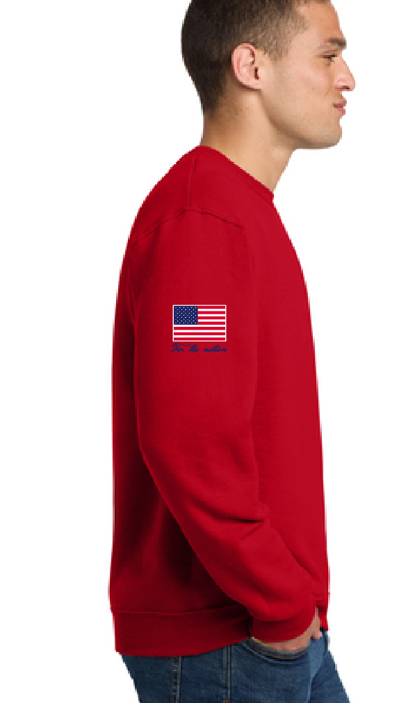 Troop 233 "Highway to Eagle" Design Crewneck Sweatshirt
