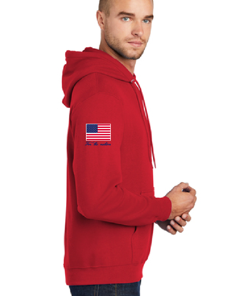 Troop 233 "Highway to Eagle" Design Hooded Sweatshirt