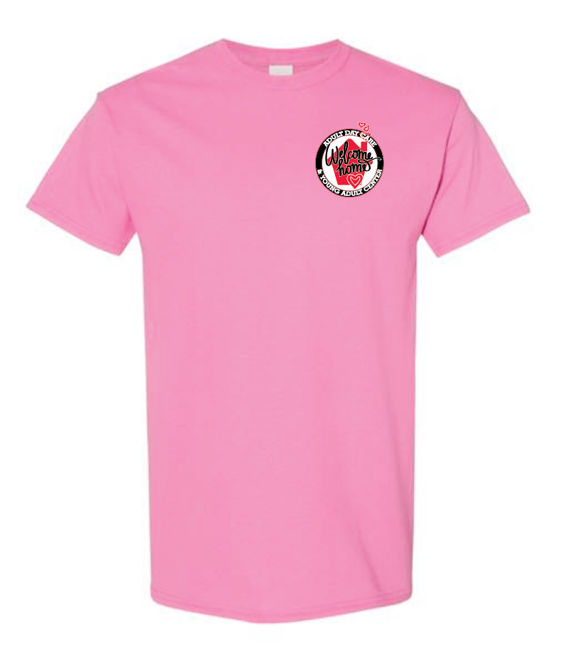 Welcome Home~Staff S/S T-shirt (pink)