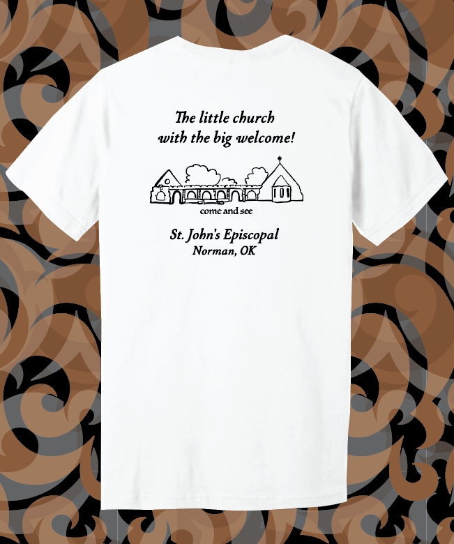 St. John's "Peace Be With You" Design S/S T-shirt (adult)