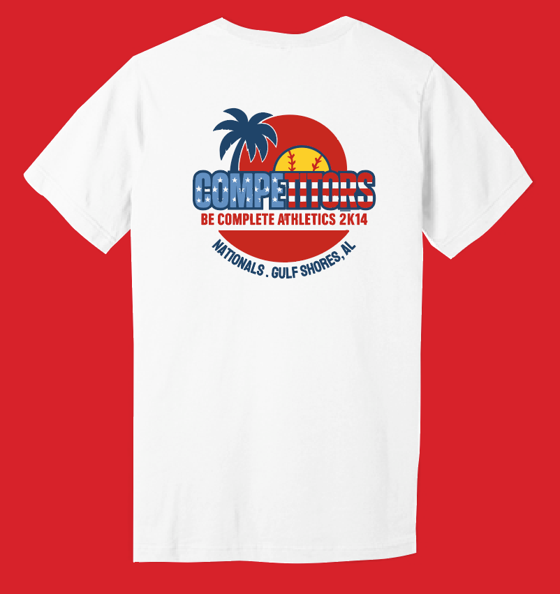 BCA Fastpitch "Competitors" Softstyle S/S t-shirt