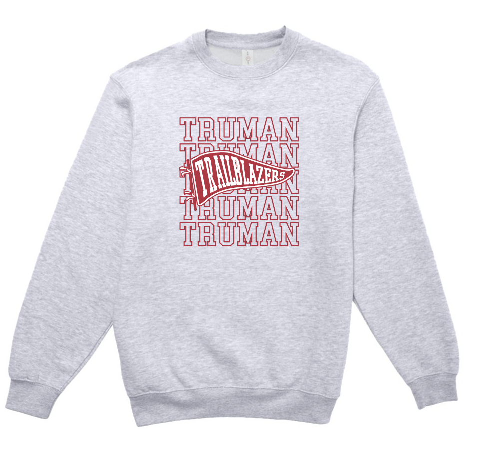 Truman "Pennant" Design Lane Seven Crewneck Sweatshirt