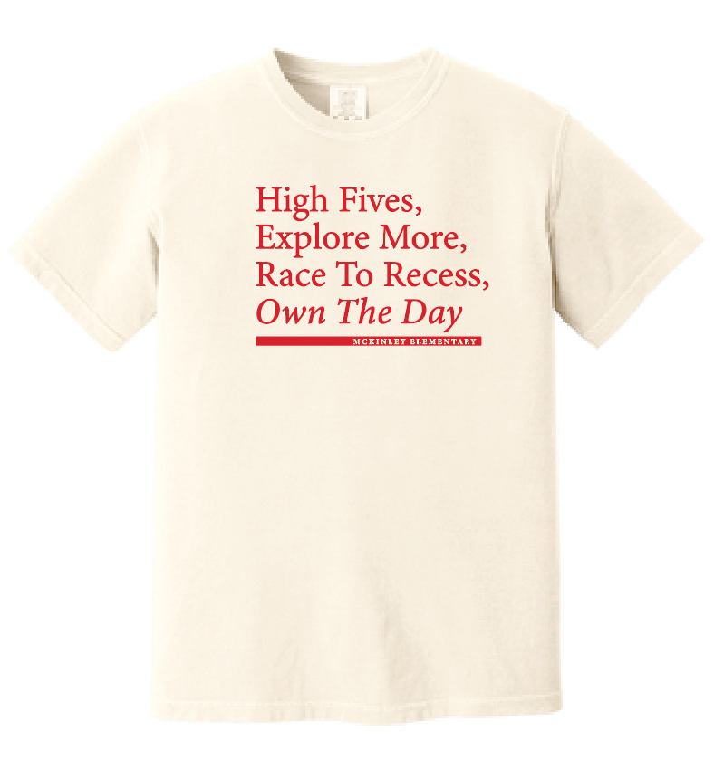 McKinley "High Five" Design Comfort Colors S/S t-shirt