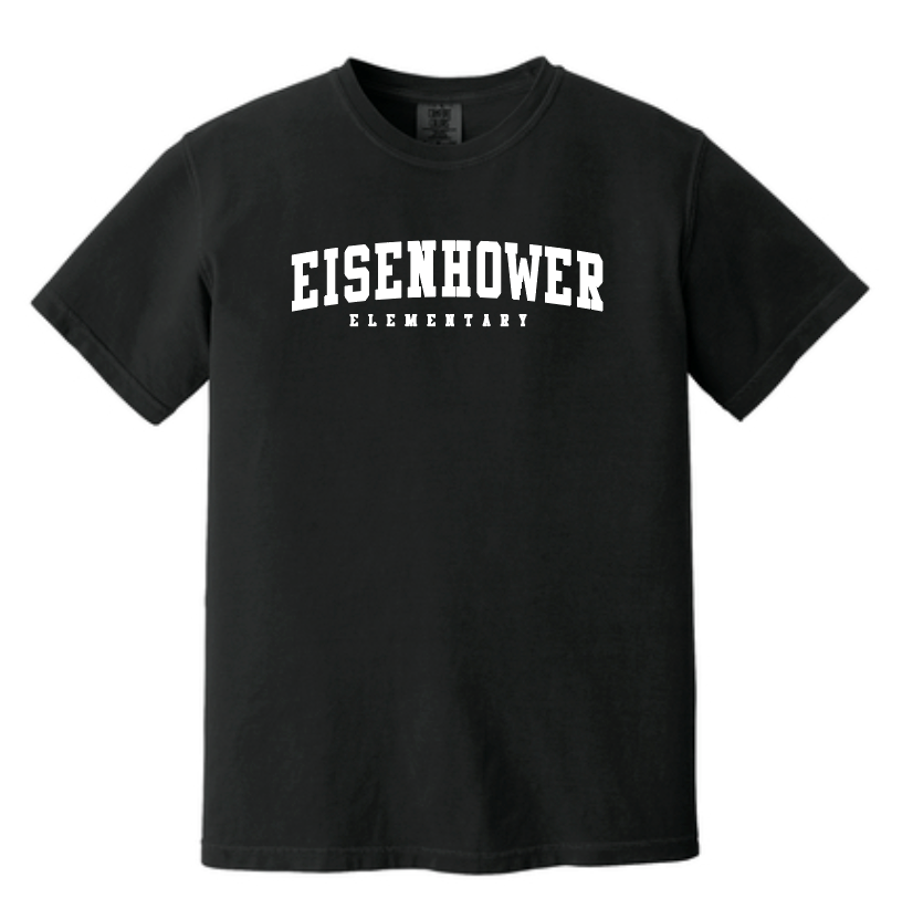 Eisenhower "Simple Arch" Design Comfort Colors S/S T-shirt (black)