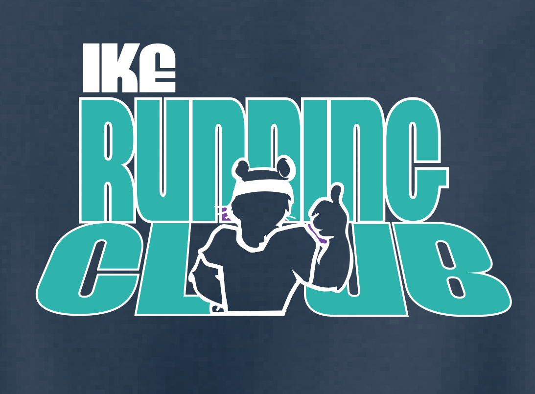 Eisenhower "Running Club" Design Gildan L/S T-shirt