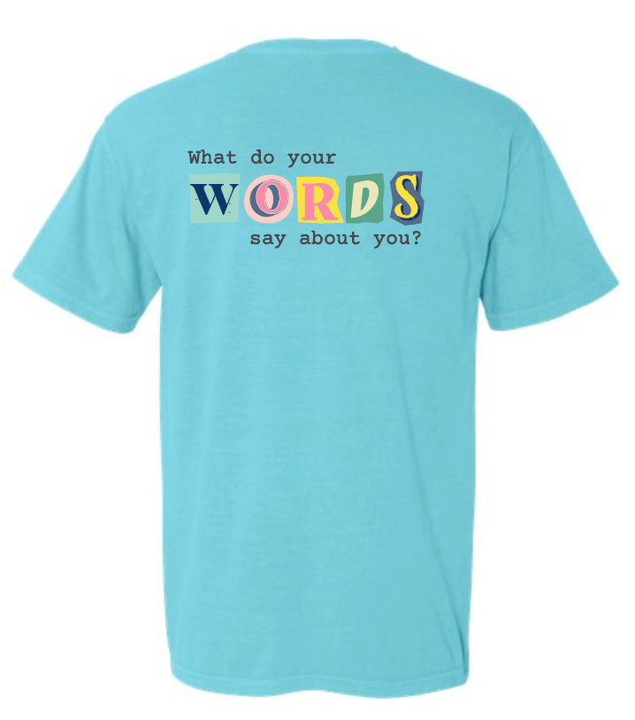 NHS Band "Show Shirt" Design Comfort Colors S/S T-shirt (lagoon)