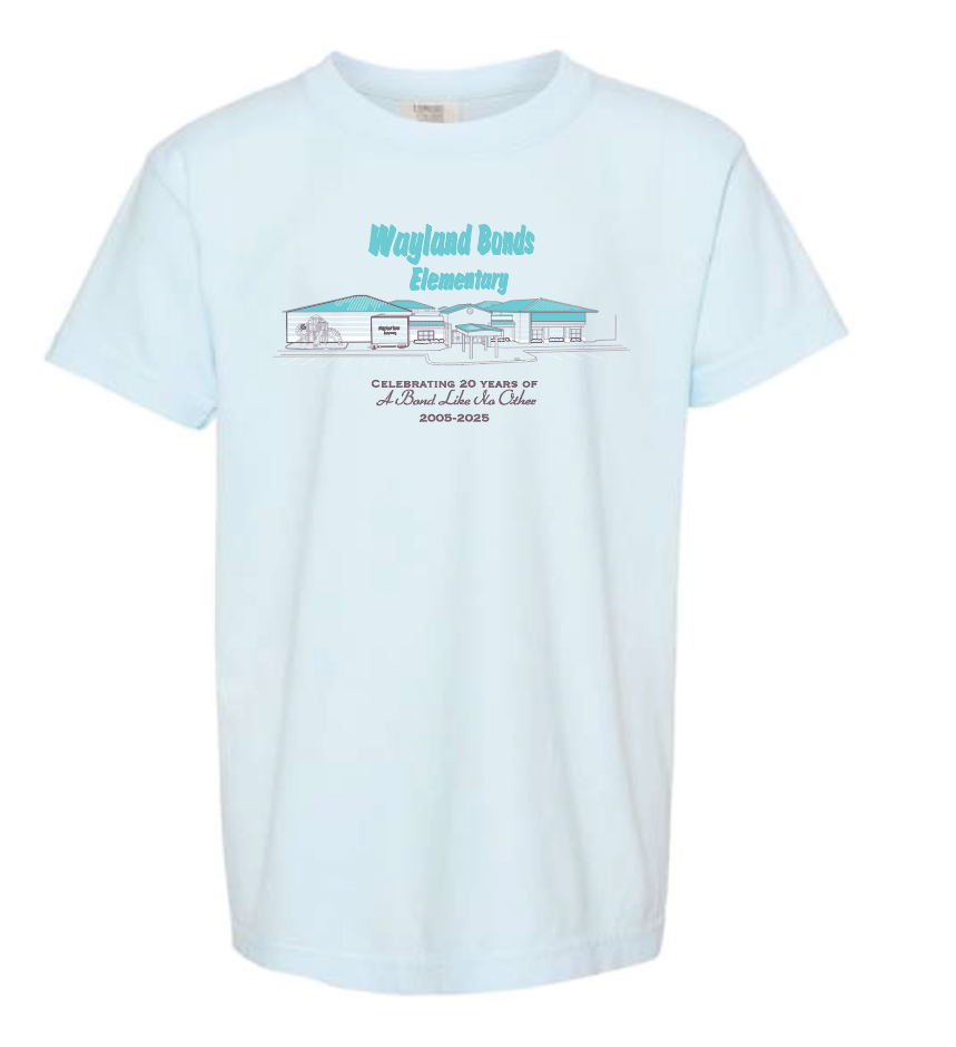 Wayland Bonds "Celebrating 20 Years" Design S/S T-shirt