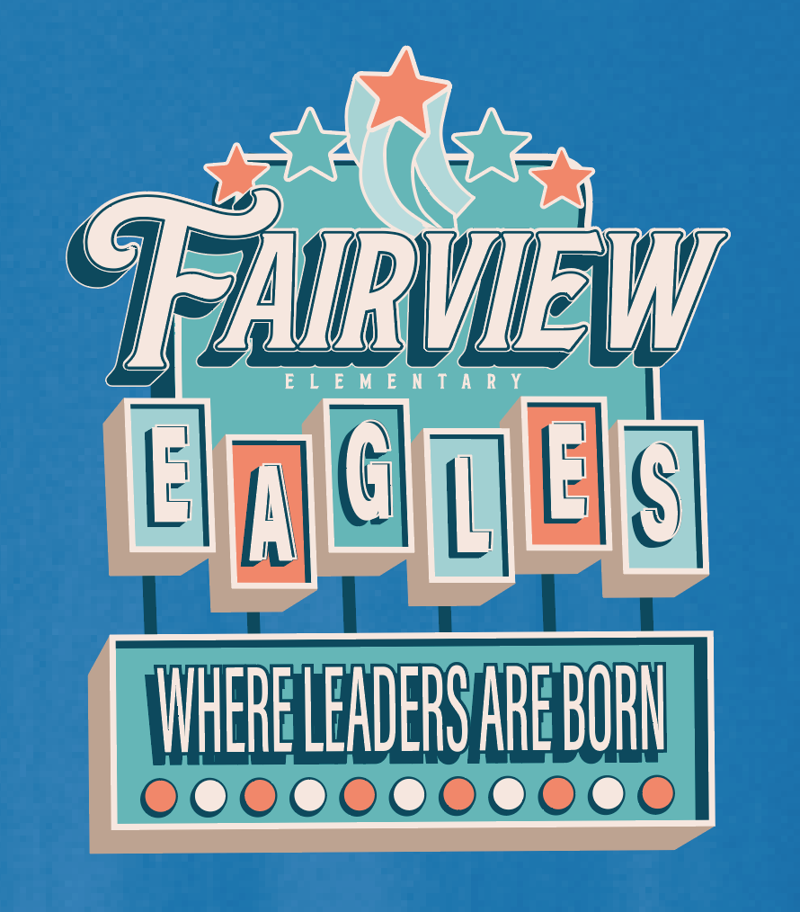 Fairview "Vintage Sign" Design Gildan Hooded Sweatshirt