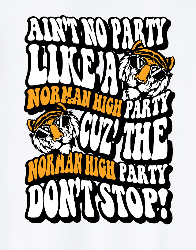 NHS Cheer "High/North" Design Gildan S/S T-shirt