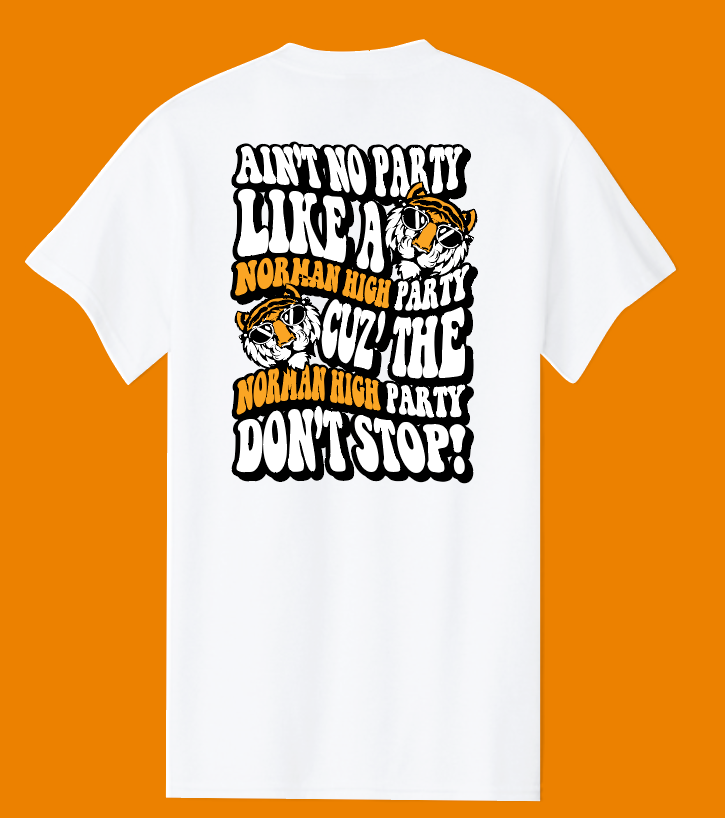 NHS Cheer "High/North" Design Gildan S/S T-shirt