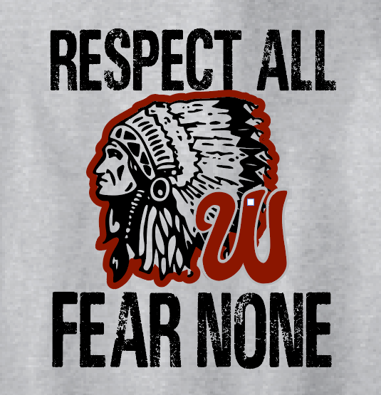 Wynnewood "Respect All" Design L/S Softstyle T-shirt