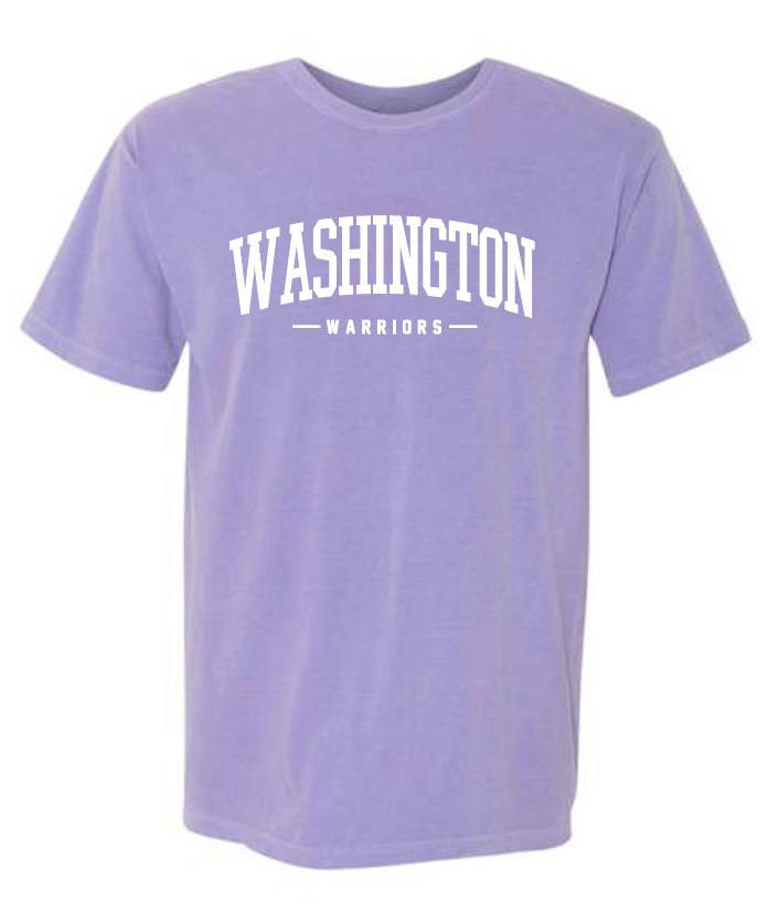 Washington (OK) PTO "Simple Arch" Design S/S T-shirt (violet)