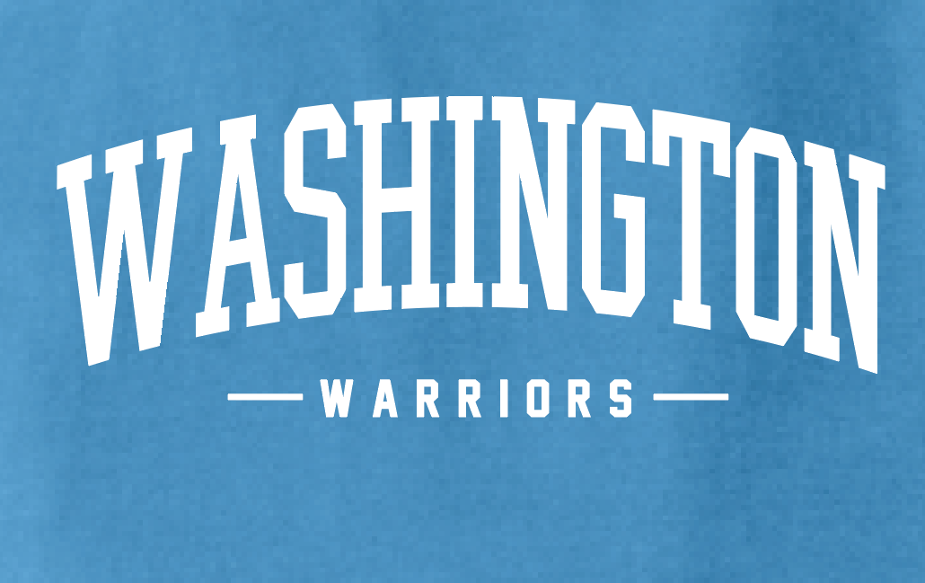 Washington (OK) PTO "Simple Arch" Design S/S T-shirt (royal)