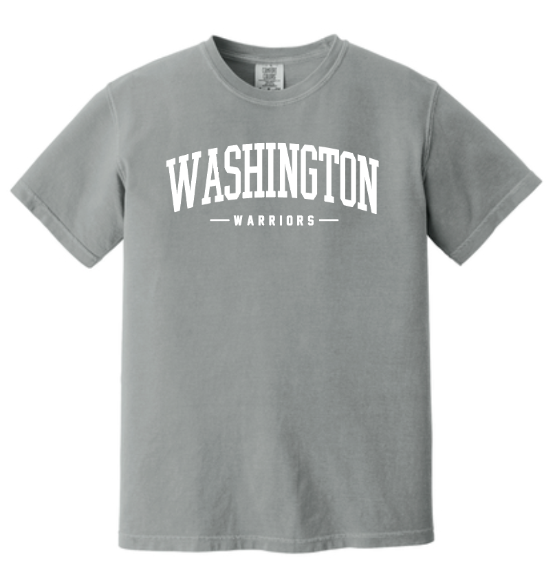 Washington (OK) PTO "Simple Arch" Design S/S T-shirt (grey)