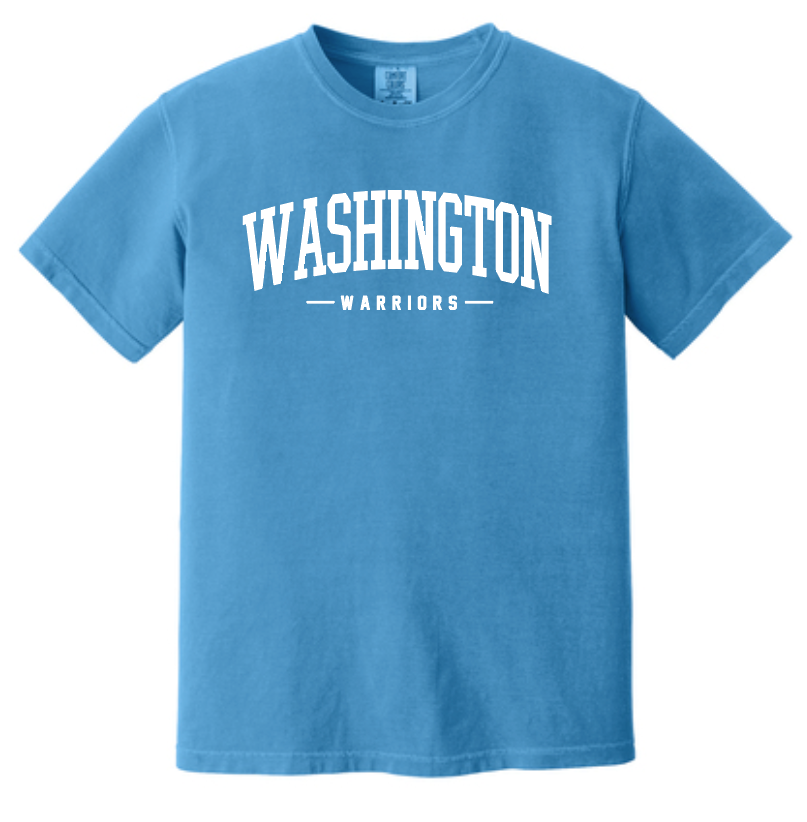 Washington (OK) PTO "Simple Arch" Design S/S T-shirt (royal)