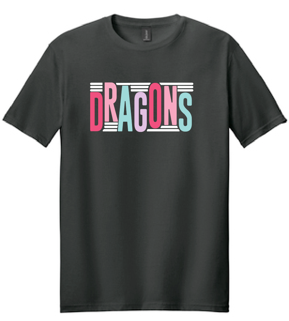 Purcell PTO "Colorful Bars" Design Softstyle S/S T-shirt