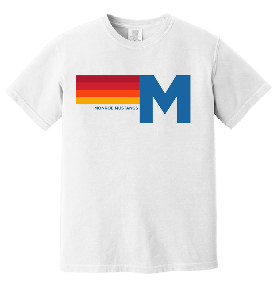Monroe "Aviator Nation" Design S/S T-shirt (white)