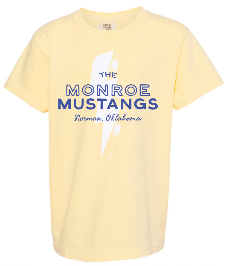 Monroe "Bolt" Design S/S T-shirt (butter)