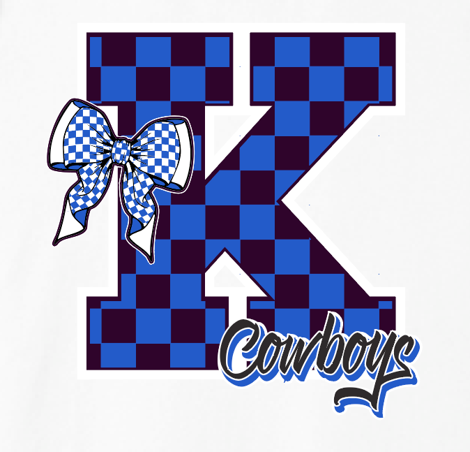 Kennedy "Checker K" Design S/S T-shirt (white)