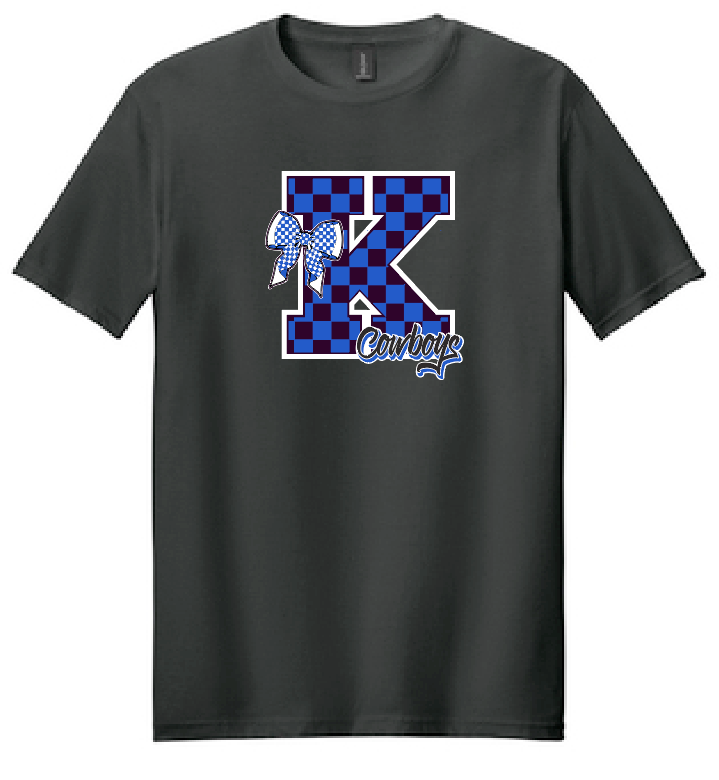 Kennedy "Checker K" Design S/S T-shirt (black)