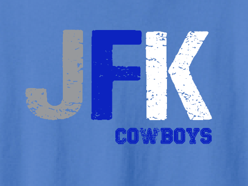 Kennedy "JFK" Design S/S T-shirt (royal)