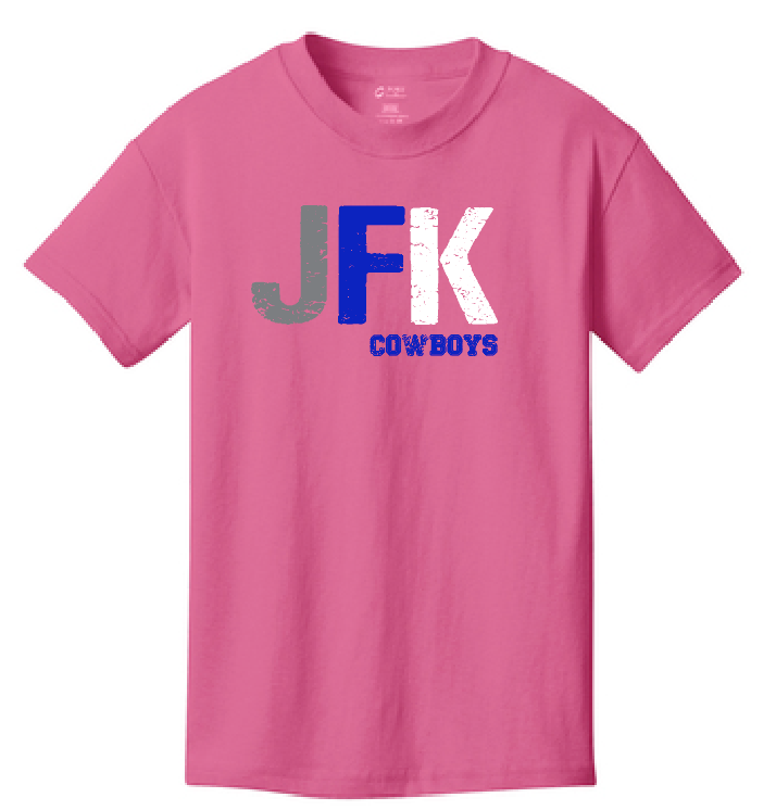 Kennedy "JFK" Design S/S T-shirt (pink)