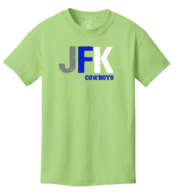Kennedy "JFK" Design S/S T-shirt (lime)