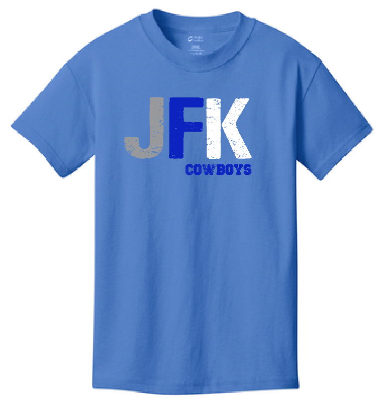 Kennedy "JFK" Design S/S T-shirt (royal)