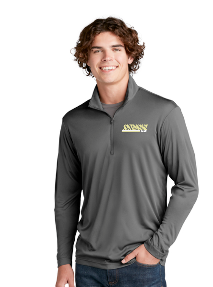 Southmoore Band "Band" Design Moisture Wicking 1/4 Zip Pullover