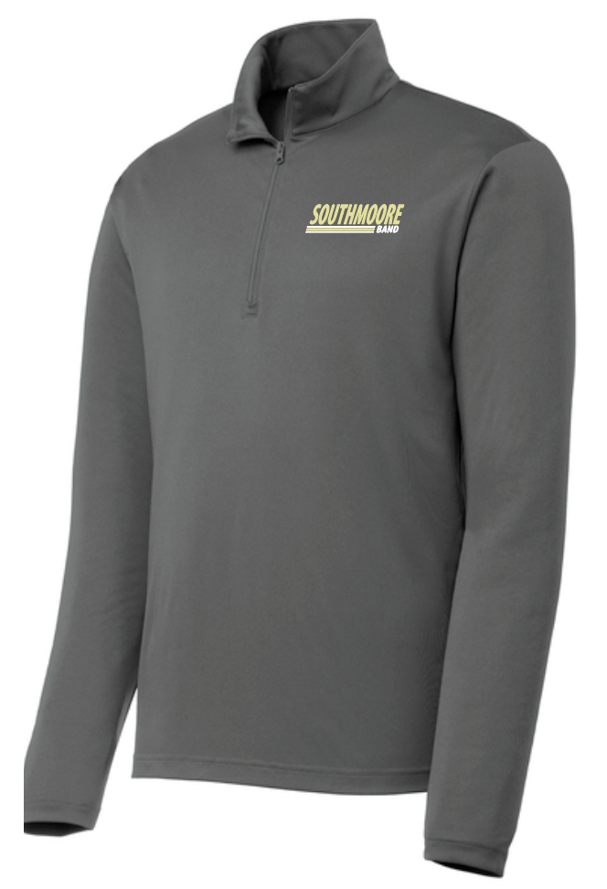 Southmoore Band "Band" Design Moisture Wicking 1/4 Zip Pullover