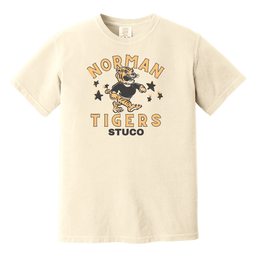 NHS STUCO "Norman Tigers STUCO" Design S/S T-shirt