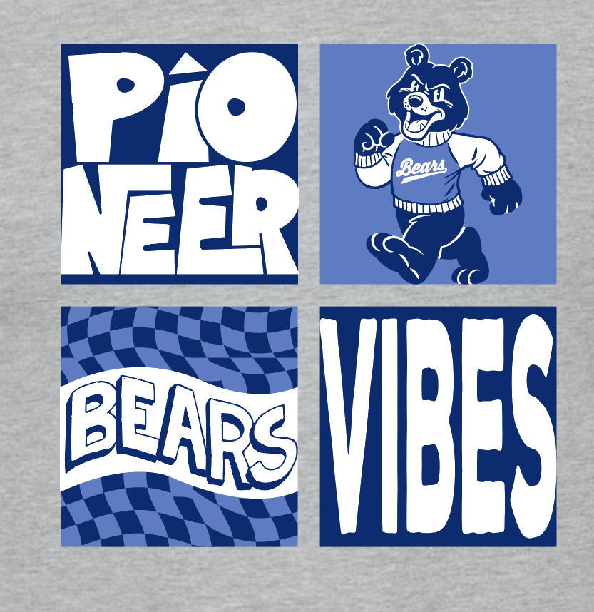 Pioneer "Vibes" Design S/S T-shirt (heather)