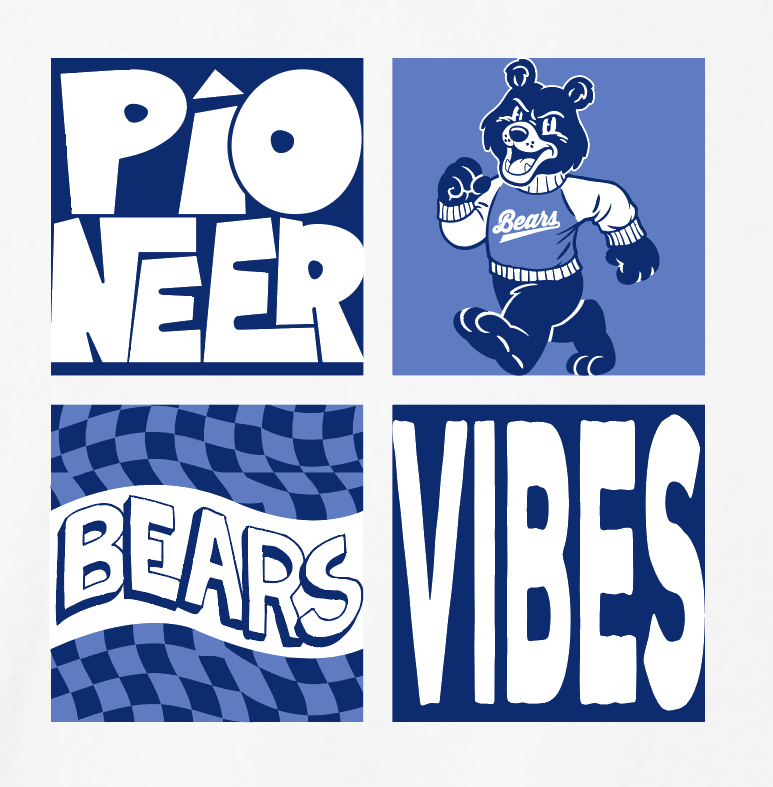 Pioneer "Vibes" Design S/S T-shirt (white)