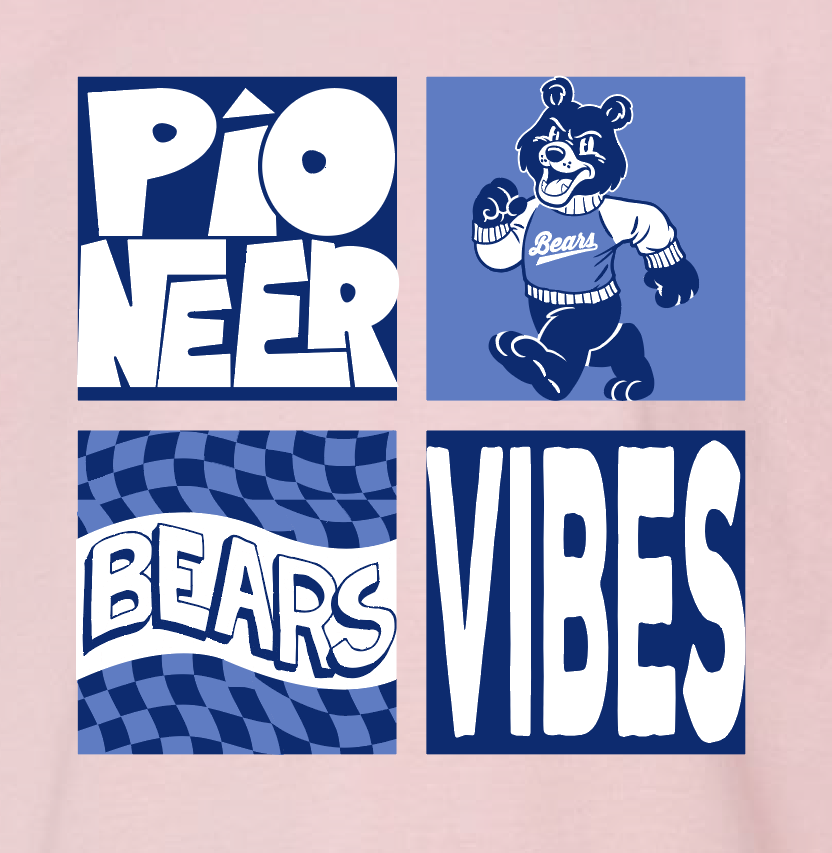 Pioneer "Vibes" Design S/S T-shirt (pink)
