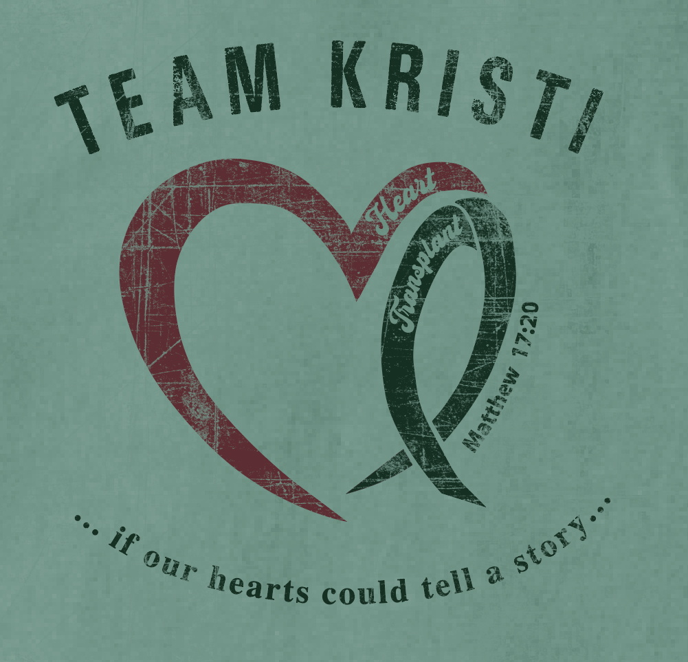 Team Kristi "Heart" Design S/S T-shirt (adult)